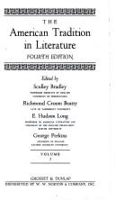 Cover of: The American tradition in literature. by Sculley Bradley