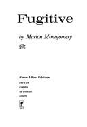 Cover of: Fugitive.
