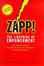 Cover of: Zapp! by William C. Byham, Jeff Cox