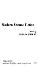 Cover of: Modern science fiction.