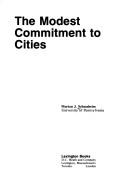 Cover of: The modest commitment to cities