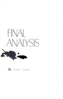 Cover of: Final analysis. by Lois Gould