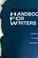 Cover of: Prentice-Hall handbook for writers