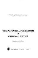 Cover of: The potential for reform of criminal justice