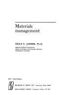 Cover of: Materials management by Dean S. Ammer