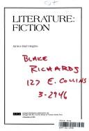 Cover of: Literature: fiction.
