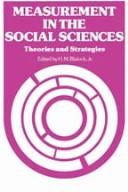 Cover of: Measurement in the social sciences: theories and strategies
