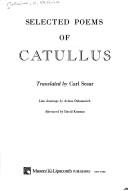 Cover of: Selected poems of Catullus. by Gaius Valerius Catullus