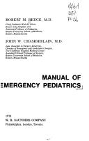 Cover of: Manual of emergency pediatrics by Robert M. Reece