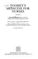 Medicine for nurses by M. Toohey