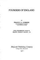 Cover of: Founders of England.