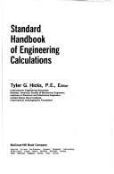 Standard handbook of engineering calculations