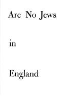 Cover of: But there are no Jews in England.