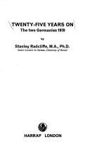 Twenty-five years on : the two Germanies, 1970