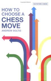 Cover of: chess