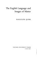 The English language and images of matter