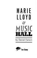 Cover of: Marie Lloyd & music hall.