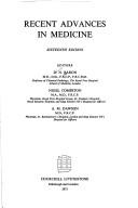 Cover of: Recent advances in medicine.