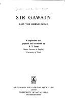 Sir Gawain and the Grene Gome : a regularized text