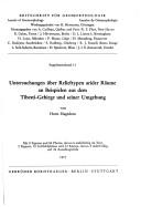 Cover of: Untersuchungen über Relieftyen arider Räume an Beispielen aus dem Tibesti- Gebirge und seiner Umgebung.