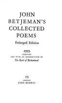 John Betjeman's collected poems