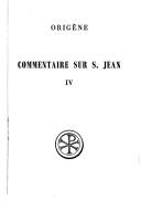 Cover of: Commentaire sur Saint Jean