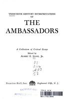 Cover of: Twentieth century interpretations of 'The Ambassadors' by edited by Albert E.Stone.