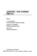 Anionic polymeric drugs