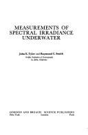 Cover of: Measurements of spectral irradiance underwater