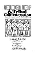 Yahweh war & tribal confederation by Smend, Rudolf