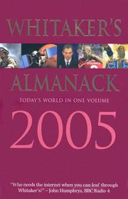 Cover of: Whitaker's Almanac 2005 (Whitaker's Almanack) by Joseph Whitaker