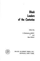Cover of: Black leaders of the centuries.