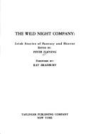 Cover of: The wild night company: Irish stories of fantasy and horror