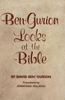 Cover of: Ben-Gurion looks at the Bible.