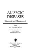 Cover of: Allergic diseases: diagnosis and management
