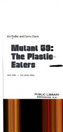 Cover of: Mutant 59: the plastic-eaters