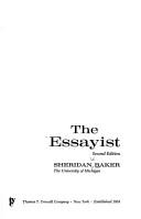 Cover of: The essayist. by Sheridan Warner Baker