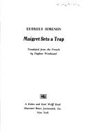 Cover of: Maigret sets a trap. | Georges Simenon