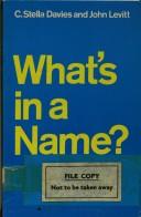 What's in a name?