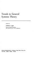 Cover of: Trends in general systems theory.