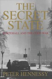 Cover of: The secret state