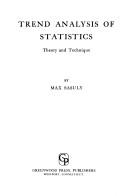 Cover of: Trend analysis of statistics