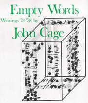 Empty words : writings '73-'78