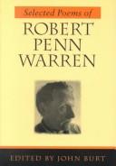 Cover of: Selected poems of Robert Penn Warren