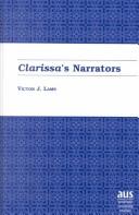 Cover of: Clarissa's narrators