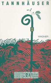 Cover of: Tannhauser by Richard Wagner