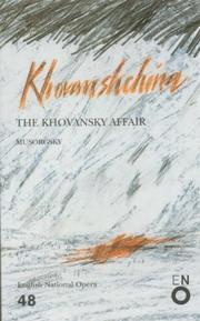 Khovanshchina = The Khovansky affair