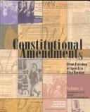 Constitutional amendments by Tom Pendergast