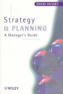 Strategy and planning : a manager's guide