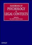 Handbook of psychology in legal contexts